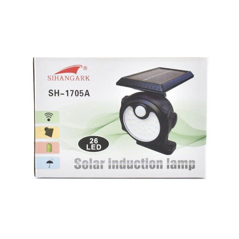 Powermaster SH-1705B Sensörlü 3 Modlu 36 Ledli Solar Lamba