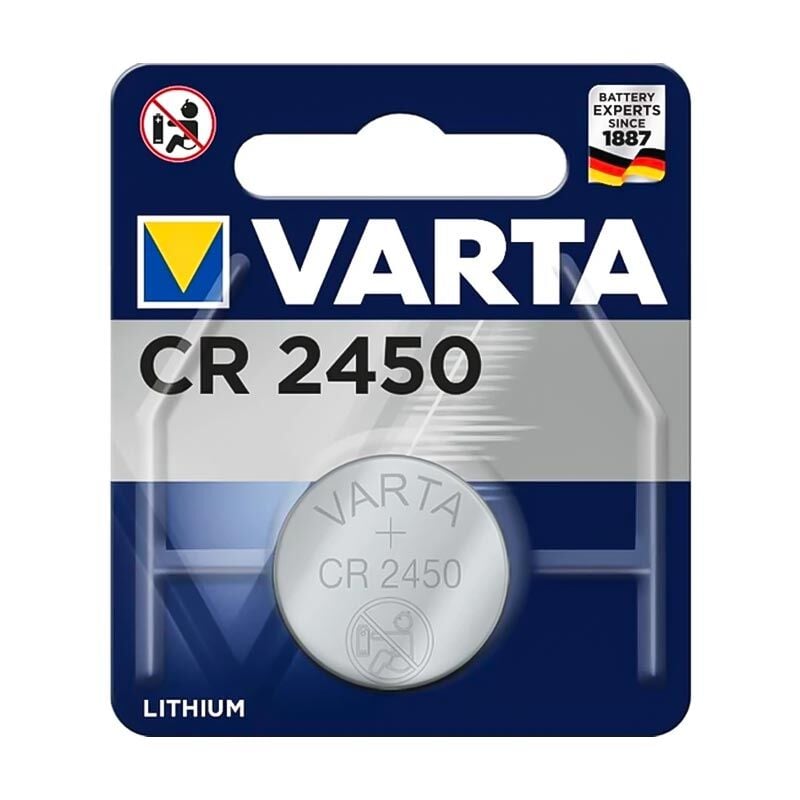 Varta CR2450 3 Volt Lityum Pil (Tekli Paket)