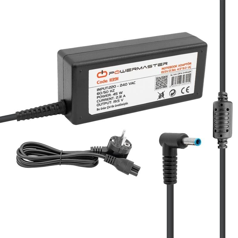 Powermaster PM-11391 19.5 Volt 2.31 Amper Notebook Adaptörü