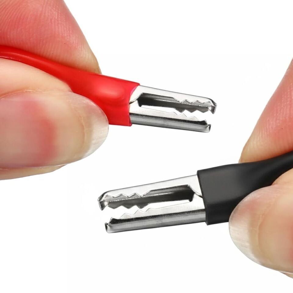 Powermaster PM-28657 USB Erkek - Küçük Krokodil Uçlu 5V 2A Test Kablosu