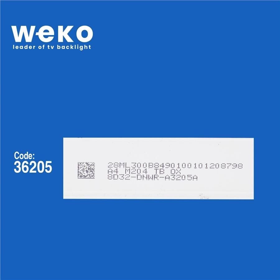 Wkset-5607 36205X2 Ms-L1598 V1 2 Adet Led Bar