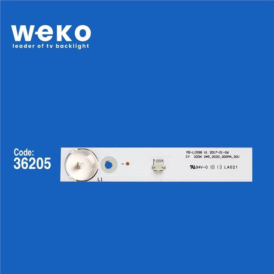 Wkset-5607 36205X2 Ms-L1598 V1 2 Adet Led Bar
