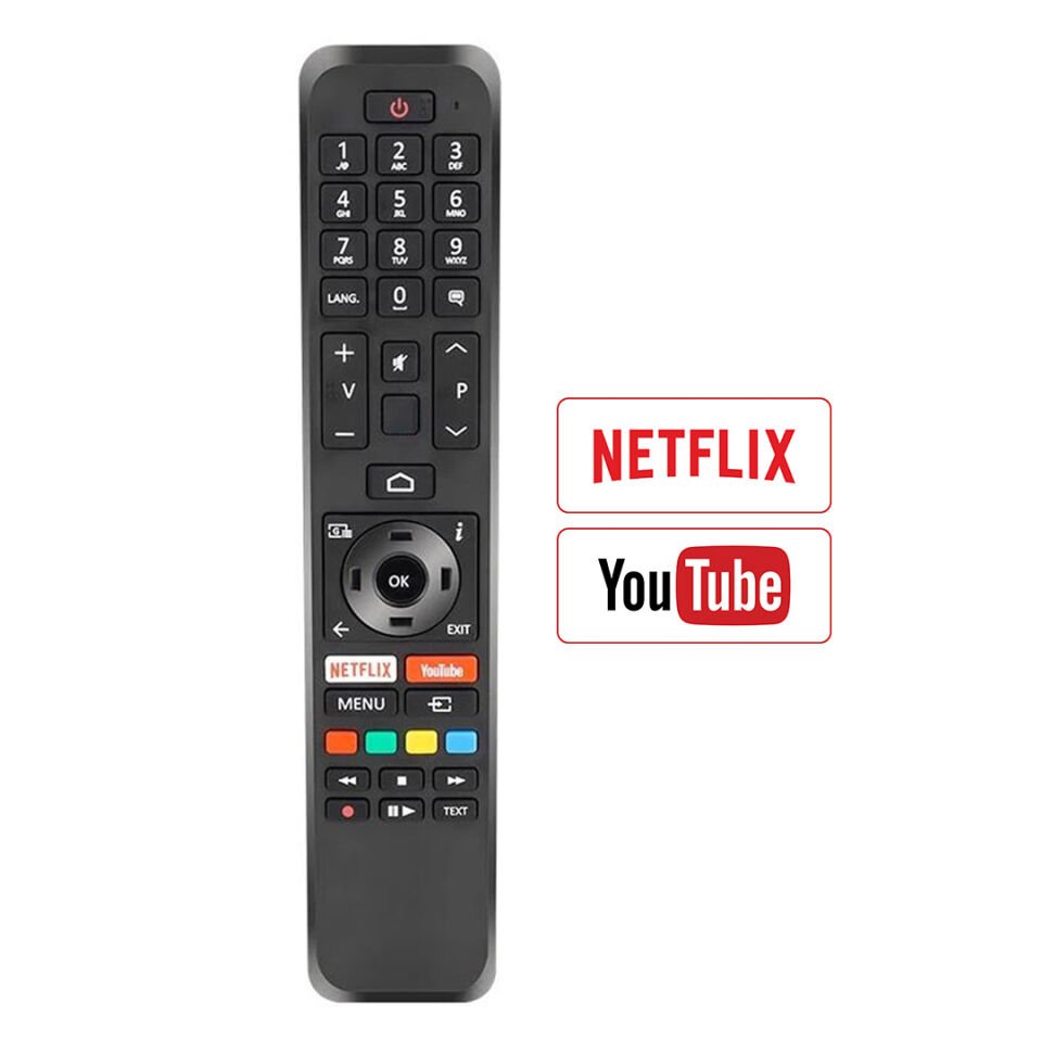 Vestel 30107407 RC43160N Ses Komutsuz Lcd Led Tv Kumanda