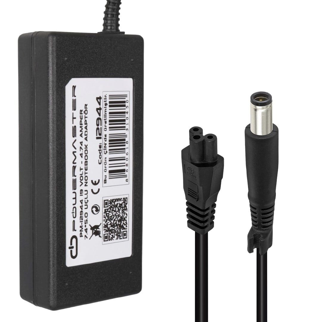 Powermaster PM-12944 19 Volt - 4.74 Amper Notebook Adaptörü