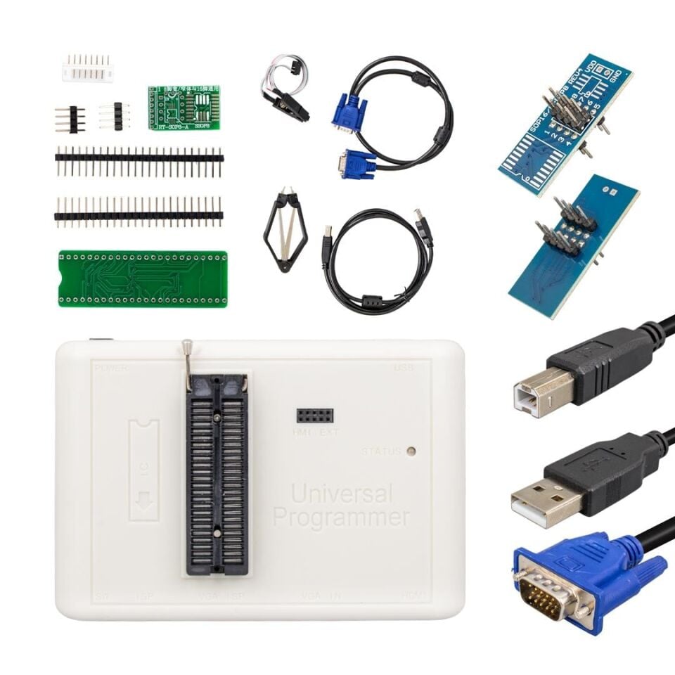 Elektromer RT-809H 10 Soketli Universal Entegre Programlayıcı