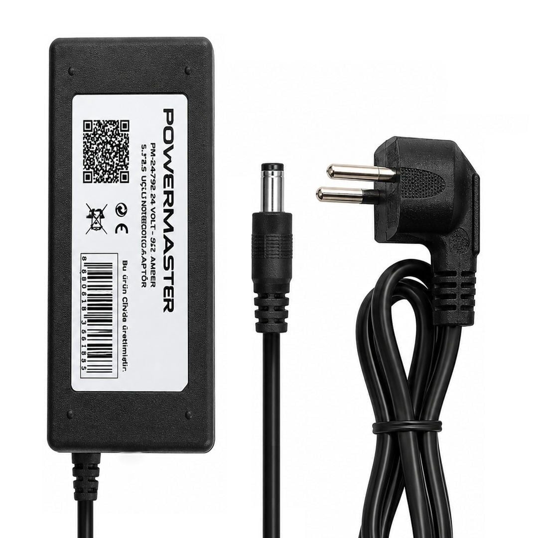 Powermaster PM-24792 24Volt 3.75Amper 90W Notebook Adaptörü