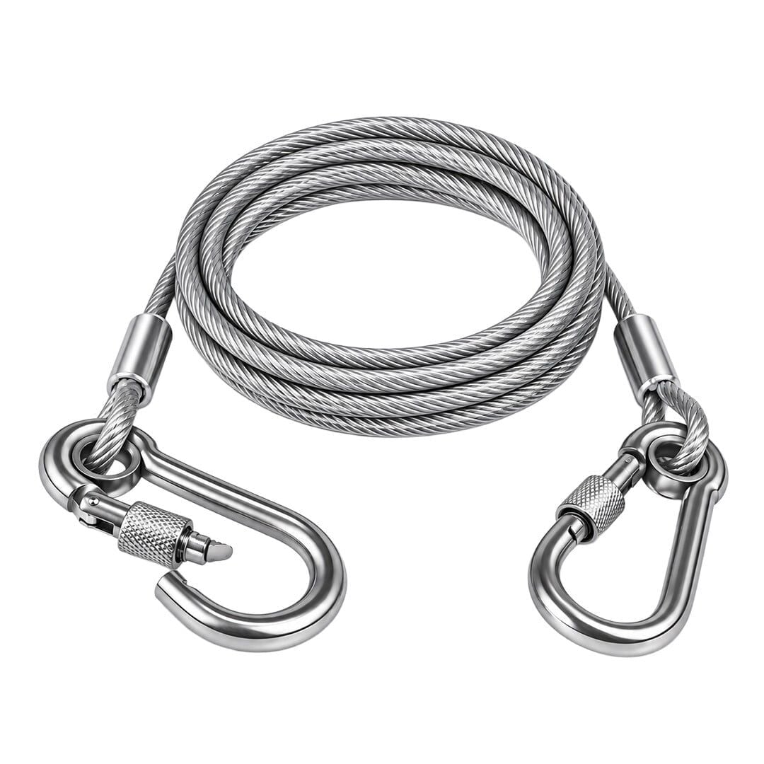 Sunup SN-38106 2 Metre Çelik Köpek Bağlama Halatı