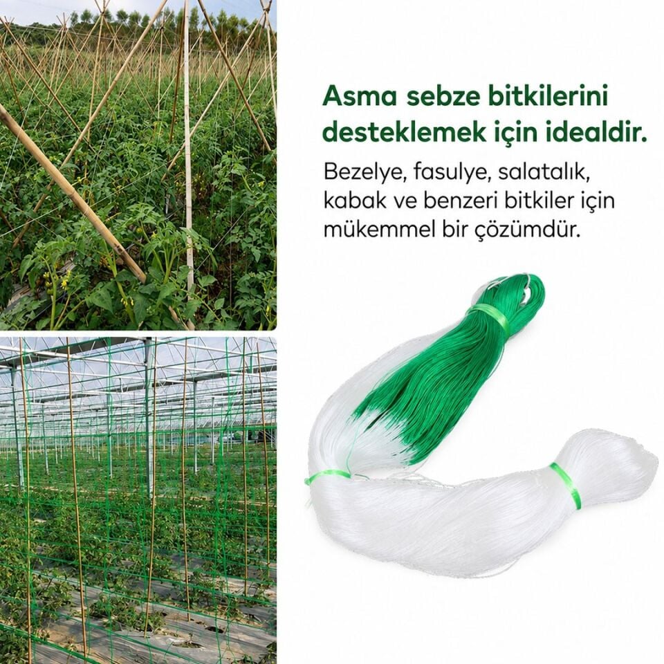 Sunup SN-38884 Bitki Tırmanma Ağı 8X100m