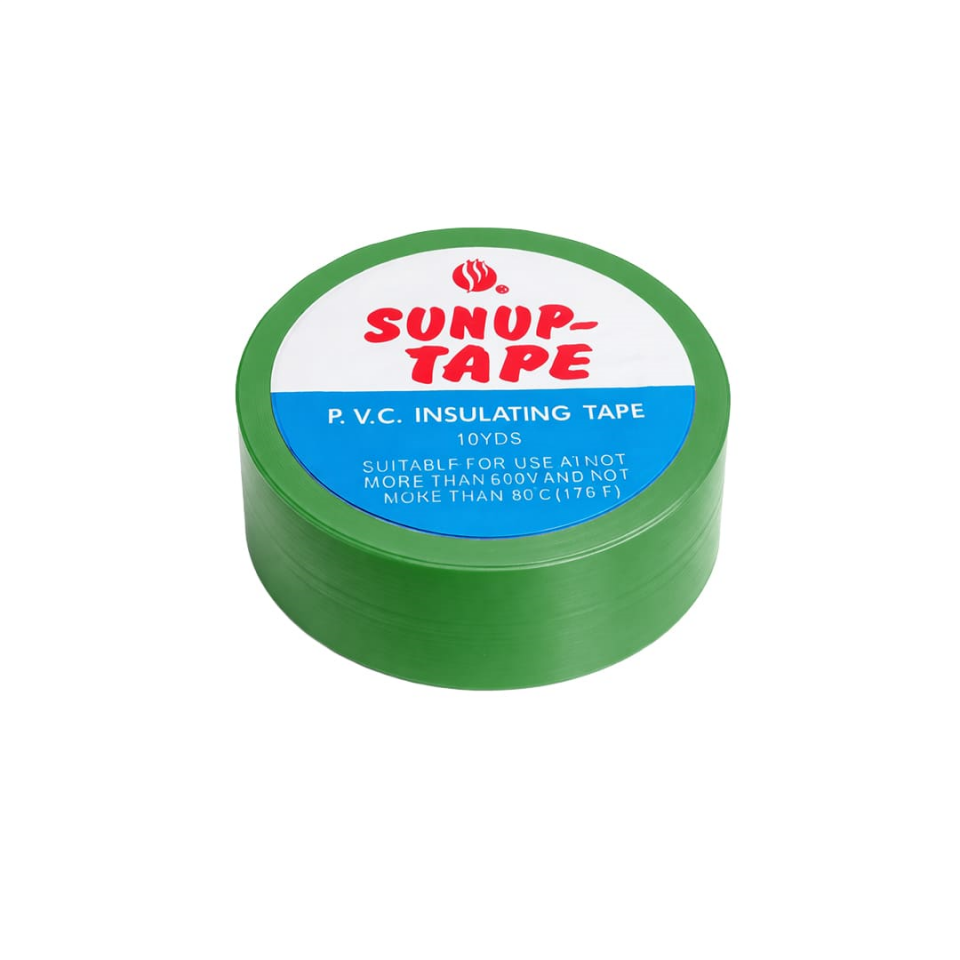Sunup SN-27923 Yeşil 0.13X18mm İzole PVC Elektrik Yalıtım Bant
