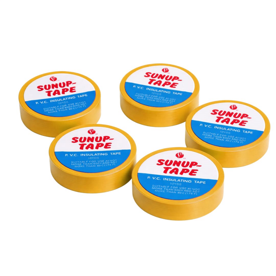 Sunup SN-27921 Sarı 0.13X18mm İzole PVC Elektrik Yalıtım Bant