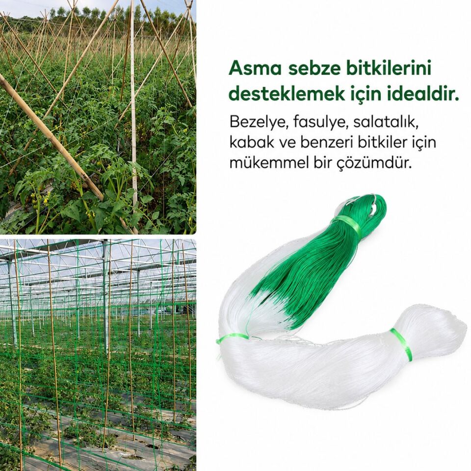 Sunup SN-38880 Bitki Tırmanma Ağı 2X100M
