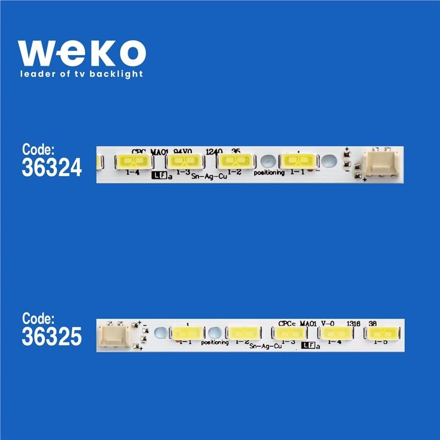 Wkset-5400 36324X1 36325X1 Lg Innotek 60Inch 7030Pkg 68Ea 2 Adet Led Bar (68Led)