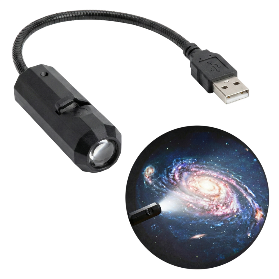 Powermaster PM-29073 USB Oda Uzay Atmosfer Aydınlatma Projeksiyon Lambası