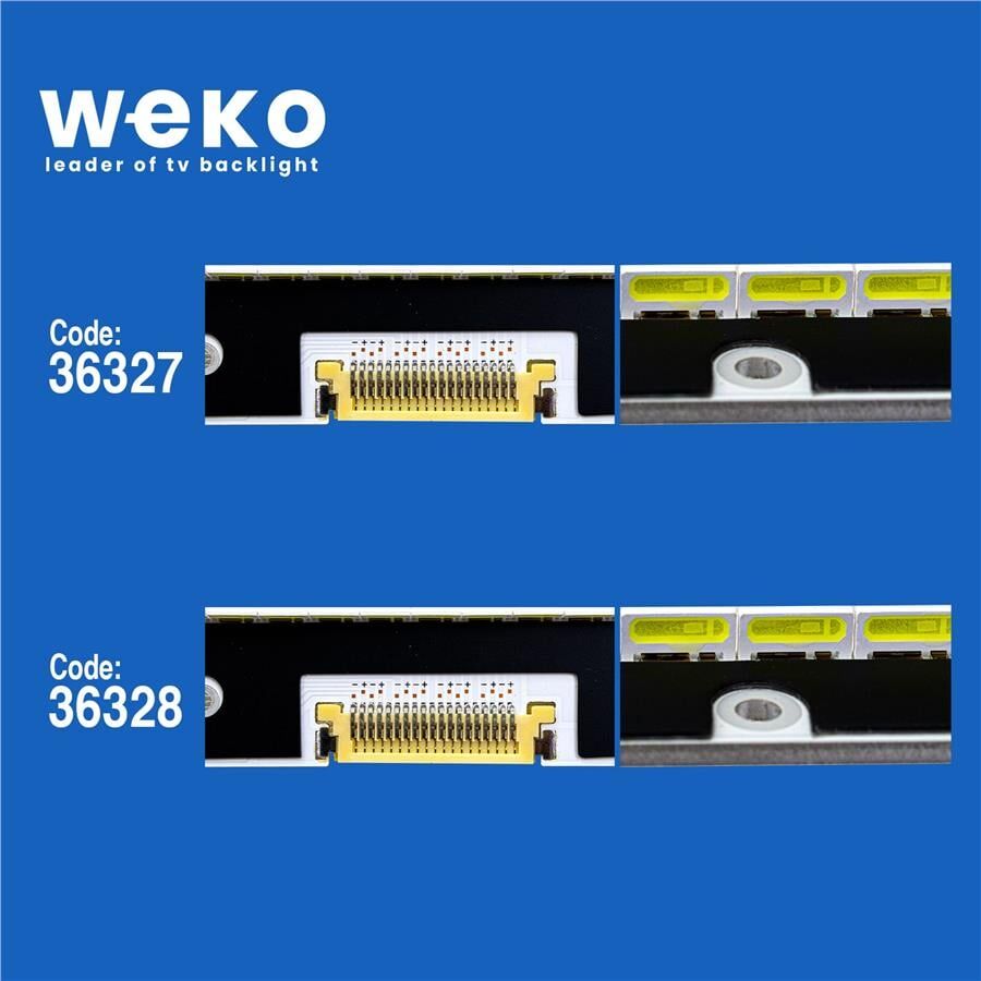 Wkset-5401 36327X1 36328X1 Sled_Mcpcb_Led5030_22Mm_Wıdth_55 2 Adet Led Bar (96 Ledli)