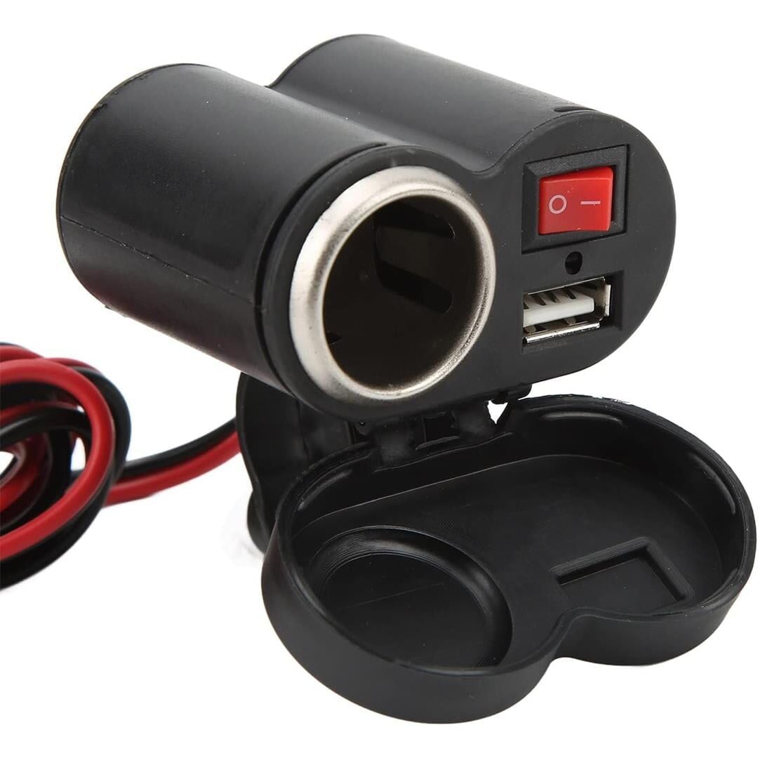 Sunup SN-20493 Motosiklet Çakmaklık USB Şarj Soketi