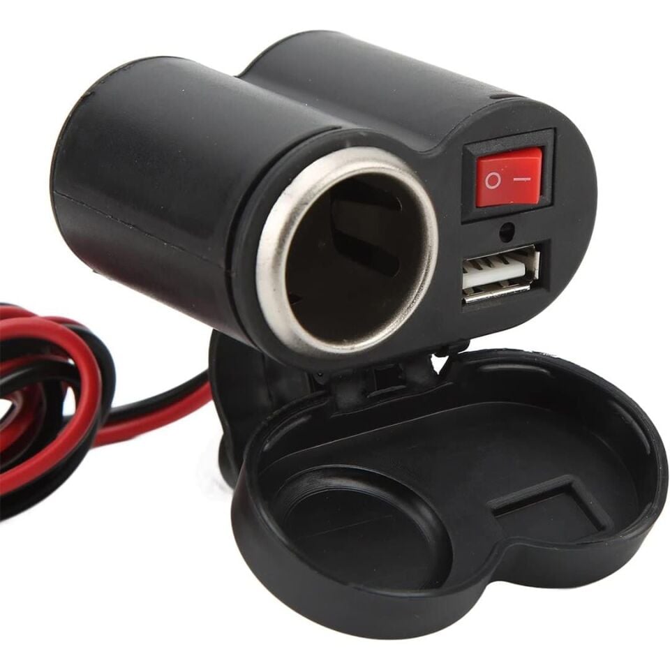 Sunup SN-20493 Motosiklet Çakmaklık USB Şarj Soketi