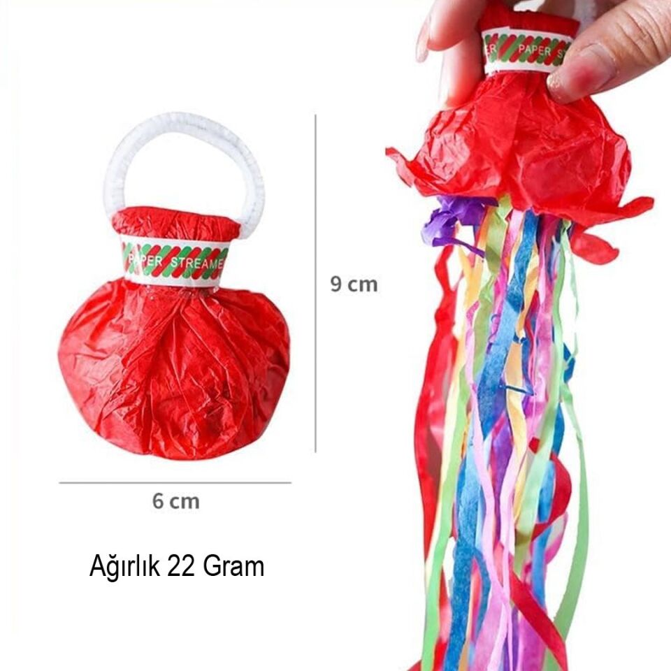 Sunup SN-24905 Çek Bırak Karışık Konfeti Atıcı