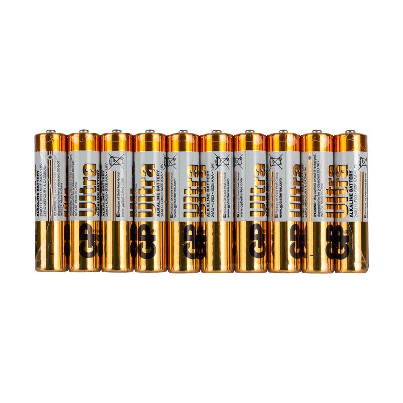 GP 24AU R03 Ultra Alkalin AAA İnce Kalem Pil (40'lı Paket)