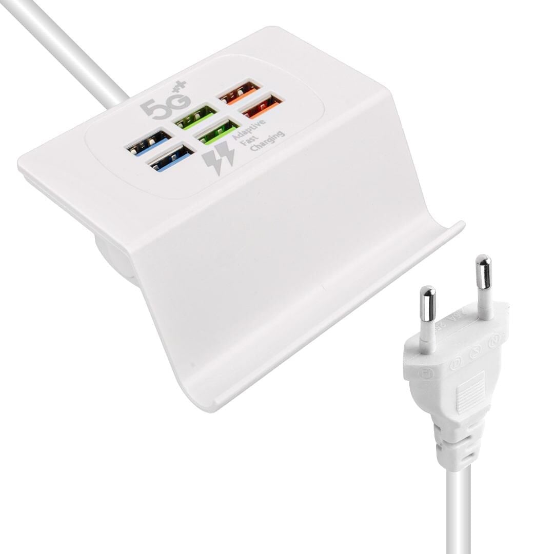 Powermaster PM-21193 6 USB'li 3.1A Akıllı Şarj Standı