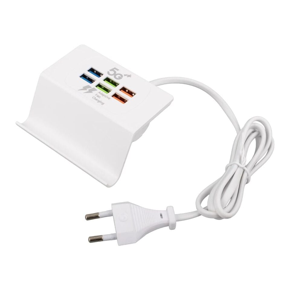 Powermaster PM-21193 6 USB'li 3.1A Akıllı Şarj Standı