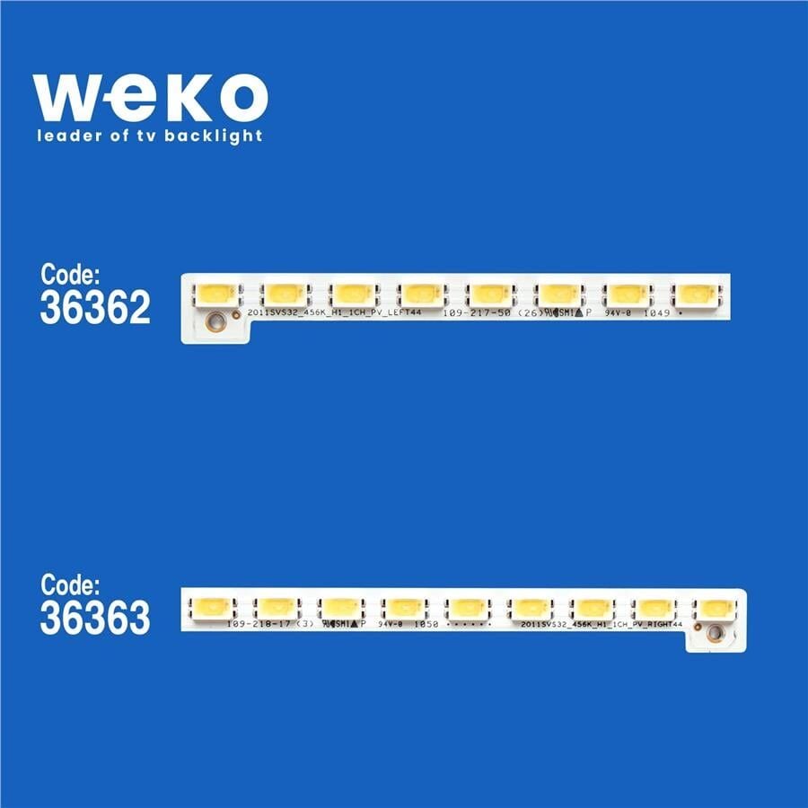 Wkset-5406 36362X1 36363X1 2011Svs32_456K_H1_1Ch_Pv 2 Adet Led Bar (44Led)
