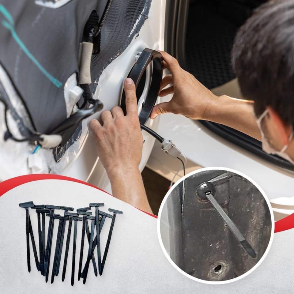 Powermaster PM-29257 100Mm Oto Tampon Klipsi Ve Kablo Bağı
