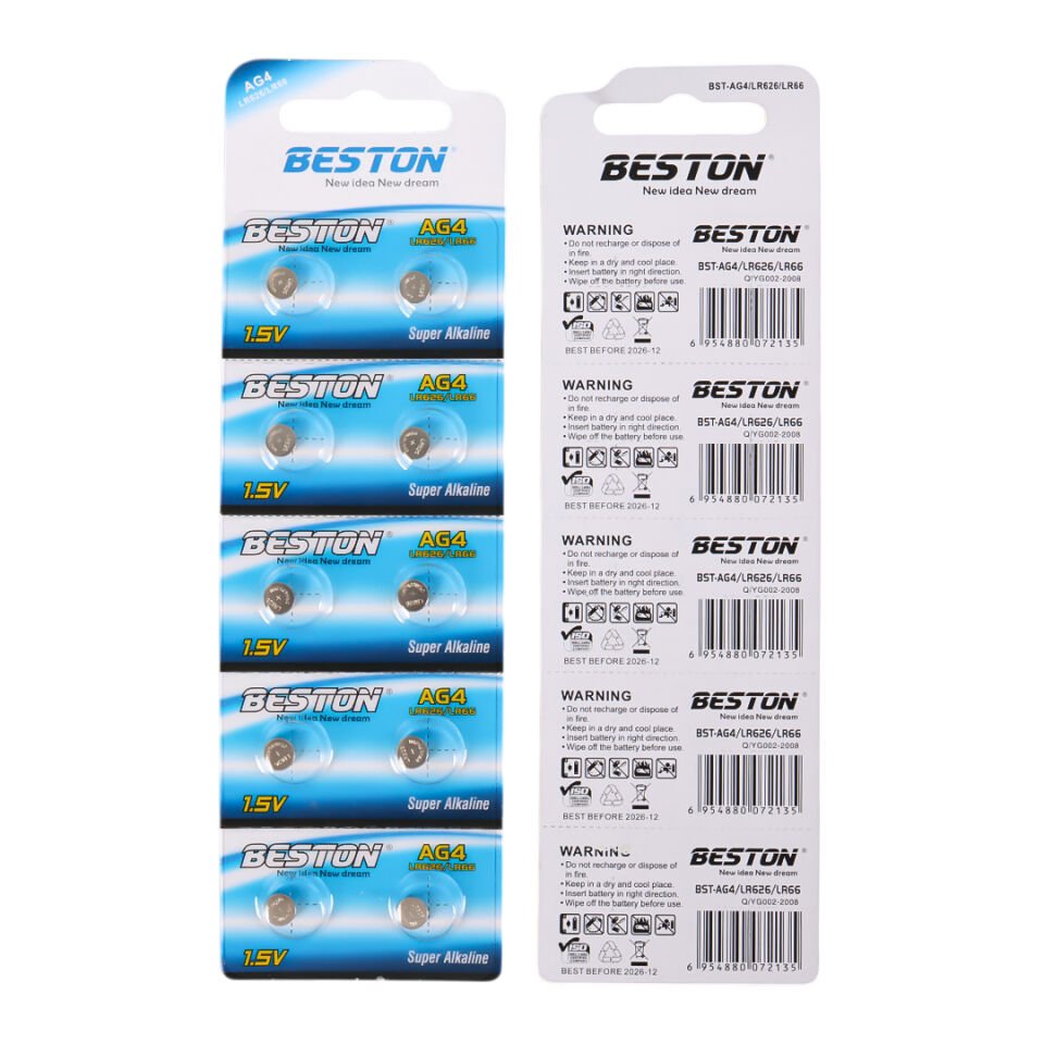 Oxford AG4 LR626 Alkalin Saat Pili (10'lu Paket)