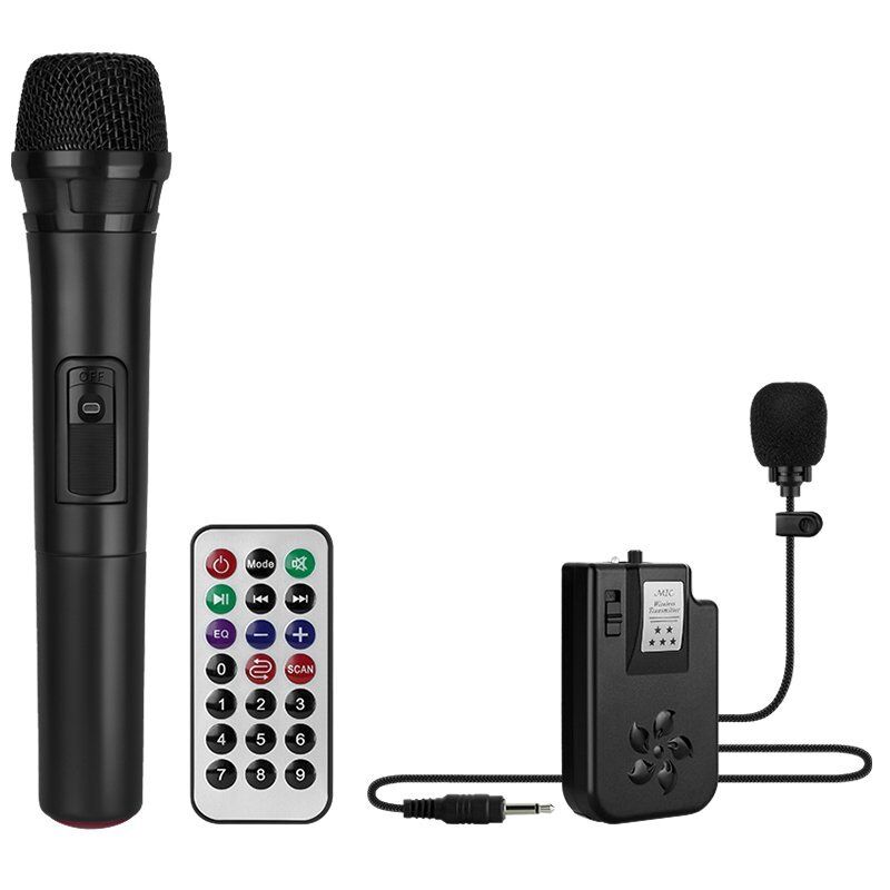 Magicvoice MV-2016 1 El + 1 Yaka Mikrofonlu Taşınabilir Anfi