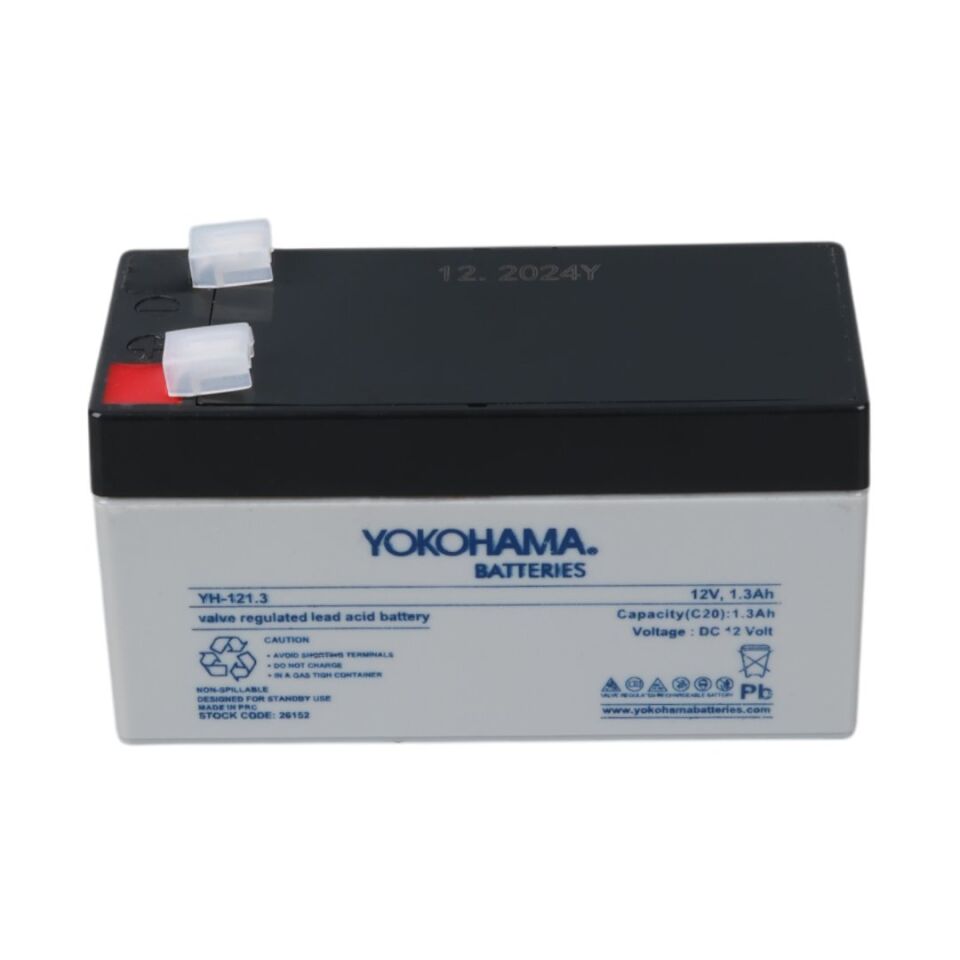Yokohama YH-121.3 12 Volt - 1.3 Amper Akü (97x43x52 mm)