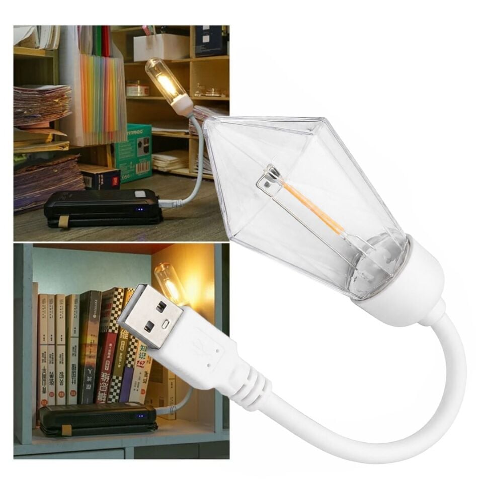Powermaster PM-25791 Esnek Gövdeli USB Günışığı COB Led Lamba
