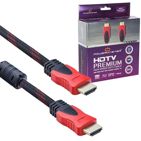 Powermaster PM-3202 5 Metre Örgülü HDMI Kablo