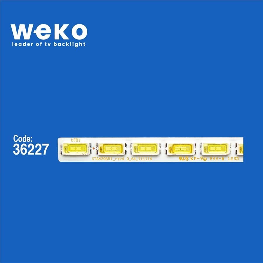 Wkset-5622 36227X1 Lg Innotek 42Inch 7030Pkg 64Ea Rev0.2_78312 1 Adet Led Bar (64Led)