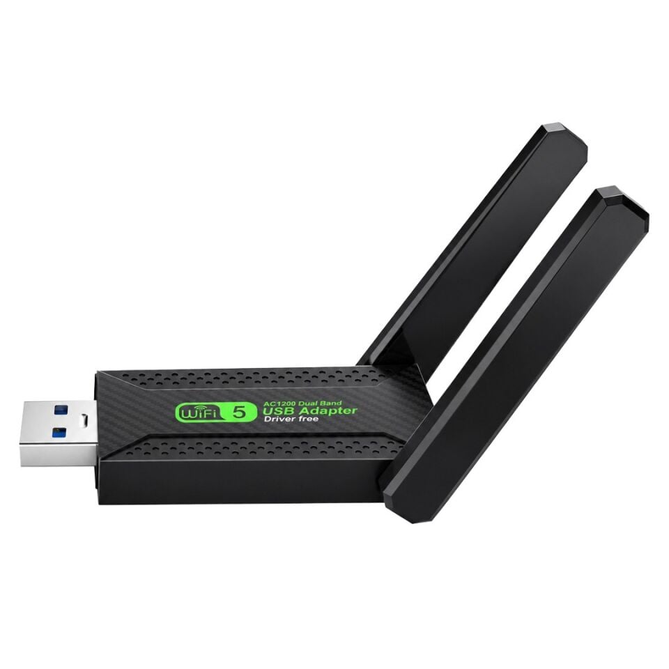 Everest Everlink EWA600 Wi-Fi 5 AC600 USB Kablosuz Adaptör