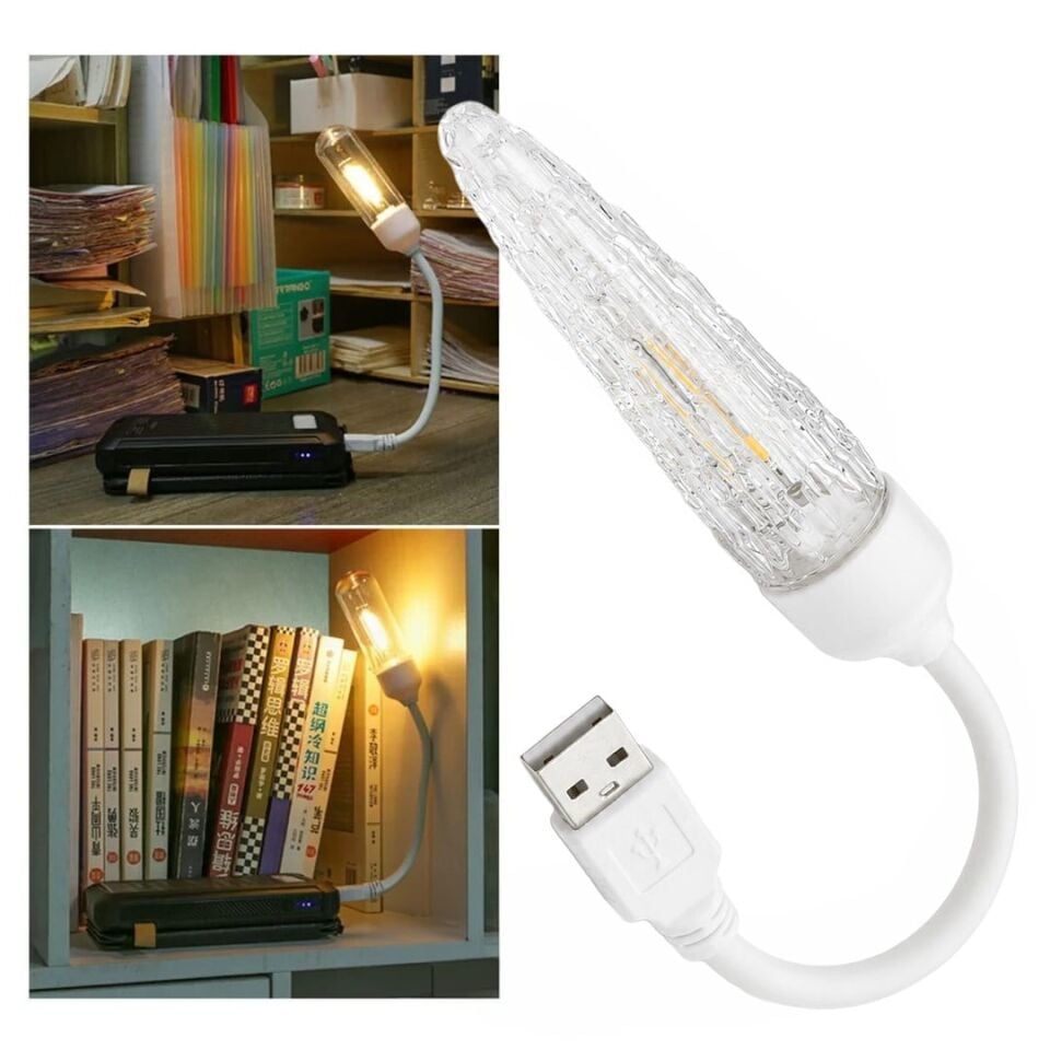 Powermaster PM-25793 Esnek Gövdeli USB Günışığı COB Led Lamba