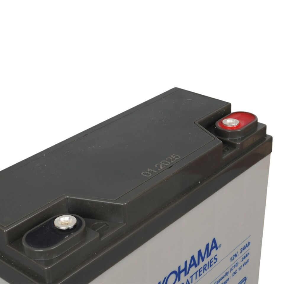 Yokohama YH-122.4 12 Volt 24 Amper Elektrikli Bisiklet Aküsü