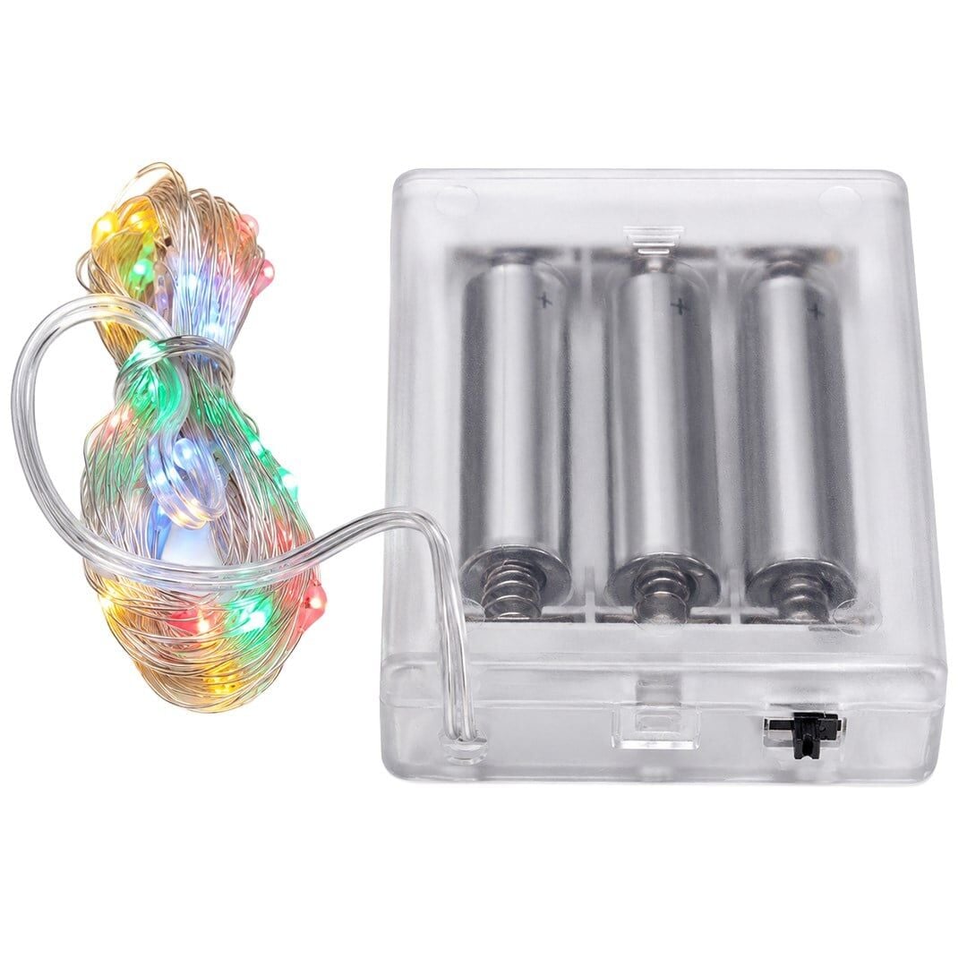 Powermaster PM-2556 3 Metre Pilli Rengarenk Peri LED Işık