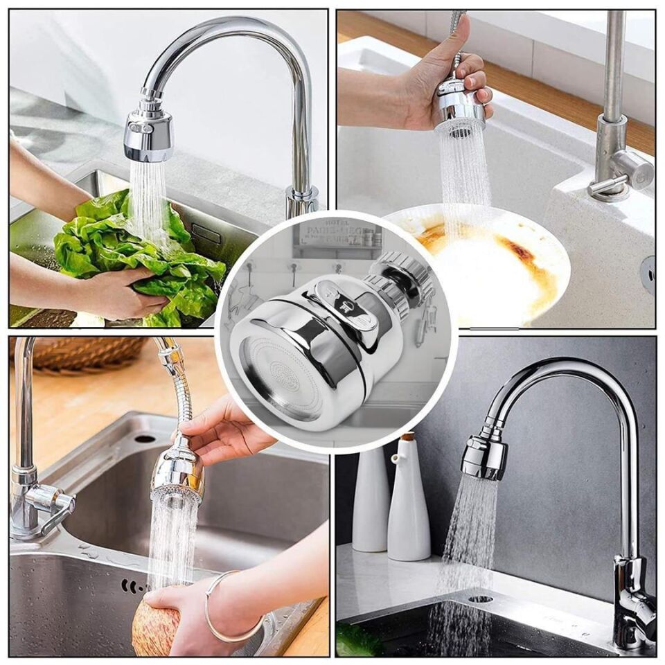 Sunup SN-27115 3 Kademeli Tasarruflu Musluk Başlığı