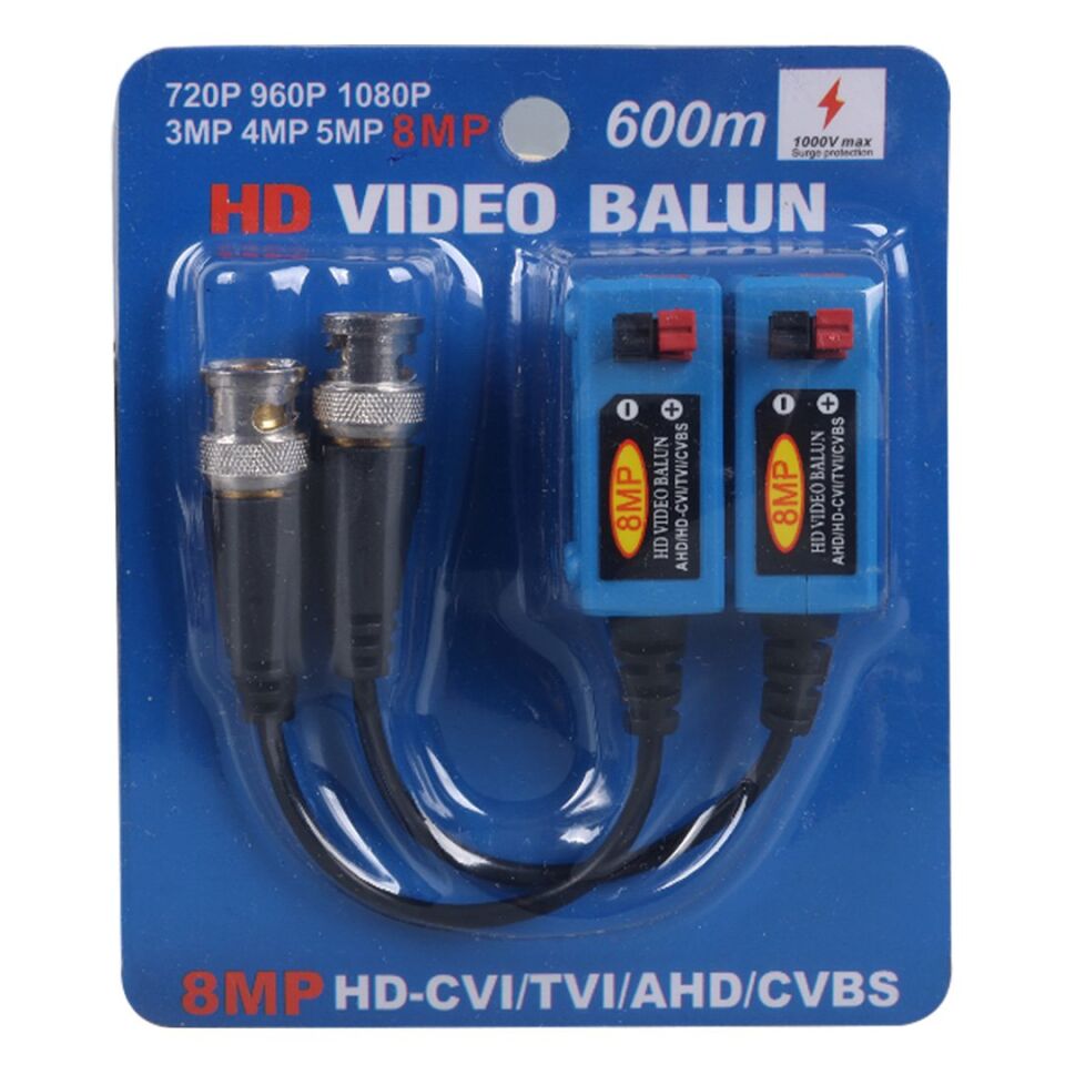 Powermaster PM-3893 8Mp Max 600 Metre HD Video Balun