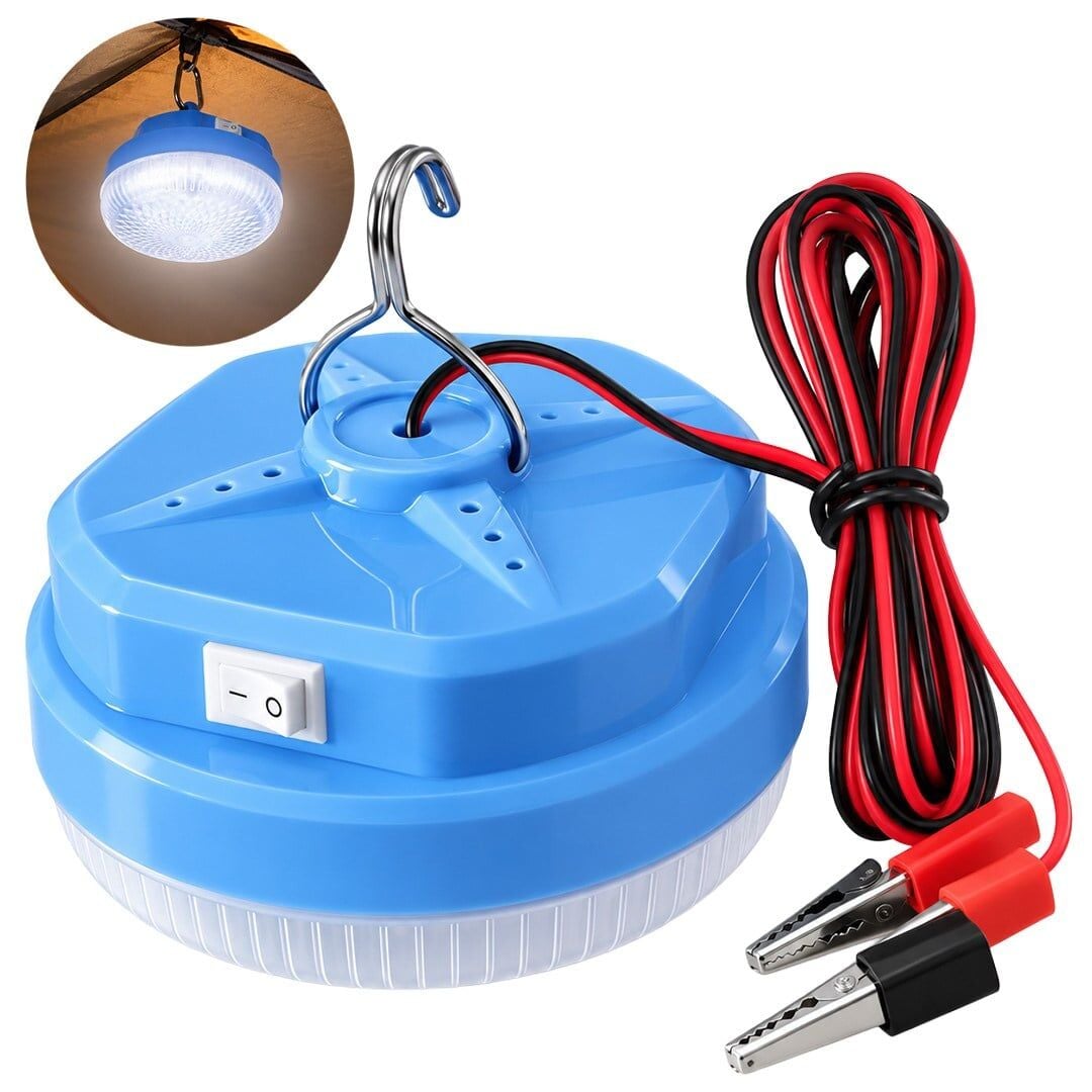 Powermaster PM-39337 DC 12V Akü Maşalı 6500K Beyaz LED Lamba