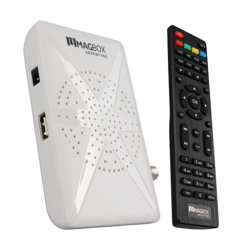 Magbox Adventure USB Destekli Full HD Uydu Alıcısı