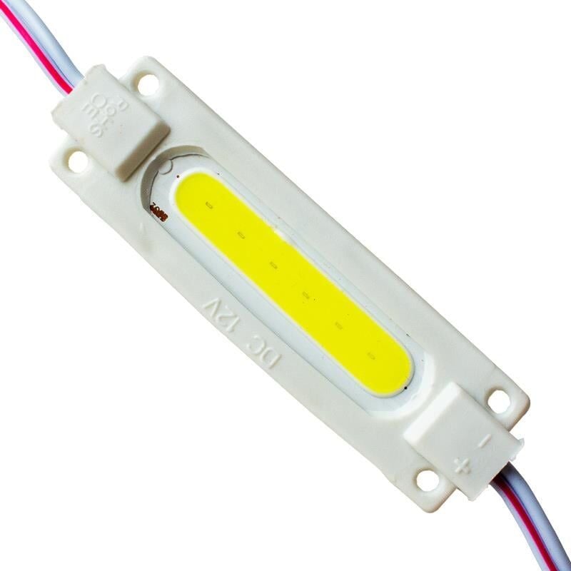 Powermaster 19X65 Mm Kapaksız Oval Beyaz Renk Cob Modül Led