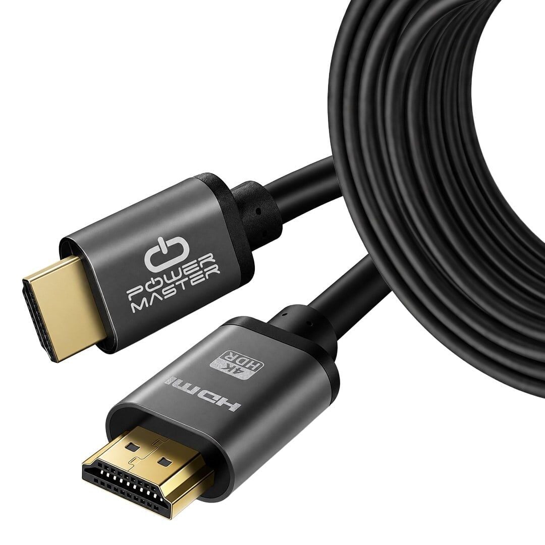 Powermaster PM-39206 15 Metre 4K 60Hz Metal Başlıklı HDMI Kablo