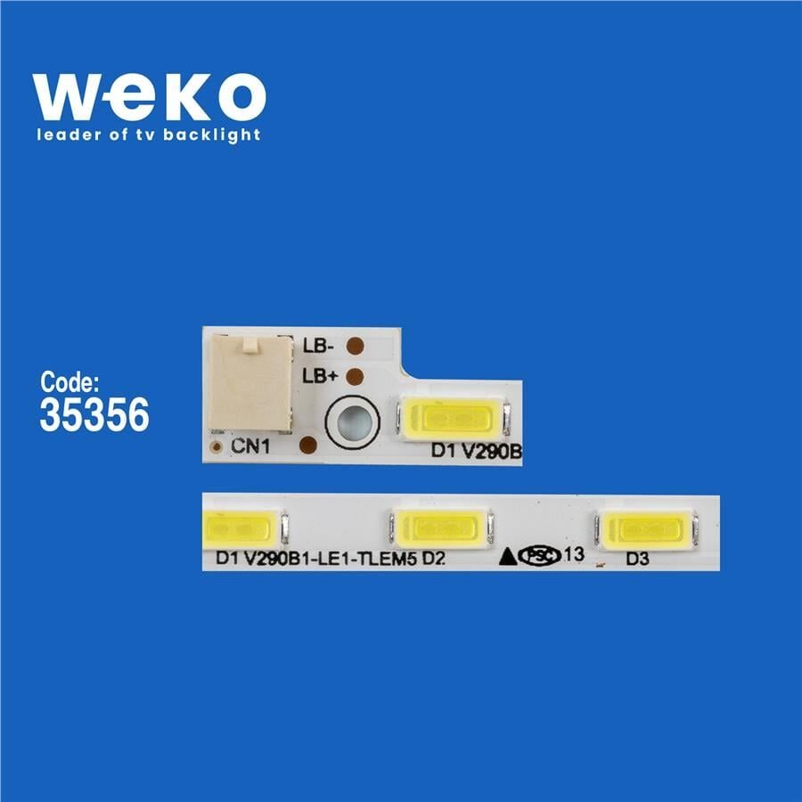 Wkset-5632 35356X1 V290B1-Le1-Tlem5  1 Adet Led Bar (24Led)