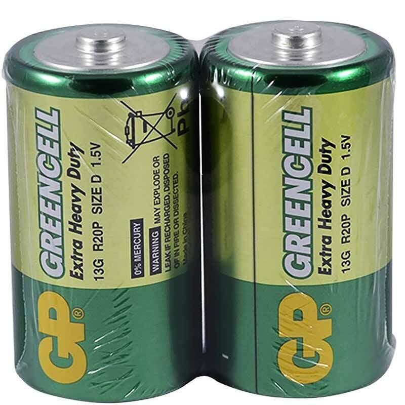 GP 13G 2S2 R20 D Boy Büyük Pil (20'li Paket)