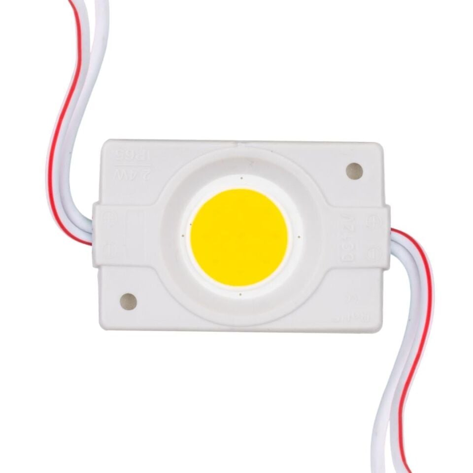 Powermaster 40X22 Mm 12 Volt 2.4 Watt Beyaz COB Modül LED