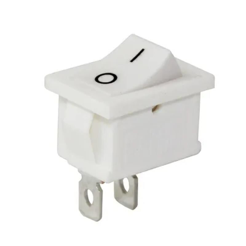 Powermaster IC-125B-1 Mini Beyaz Işıksız ON-OFF Anahtar