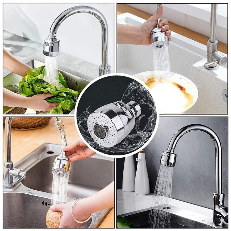 Sunup SN-27114 2 Kademeli Tasarruflu Musluk Başlığı