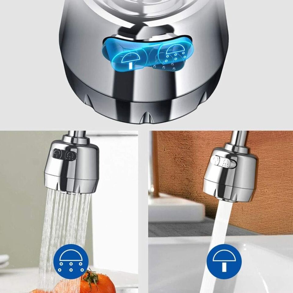Sunup SN-27114 2 Kademeli Tasarruflu Musluk Başlığı
