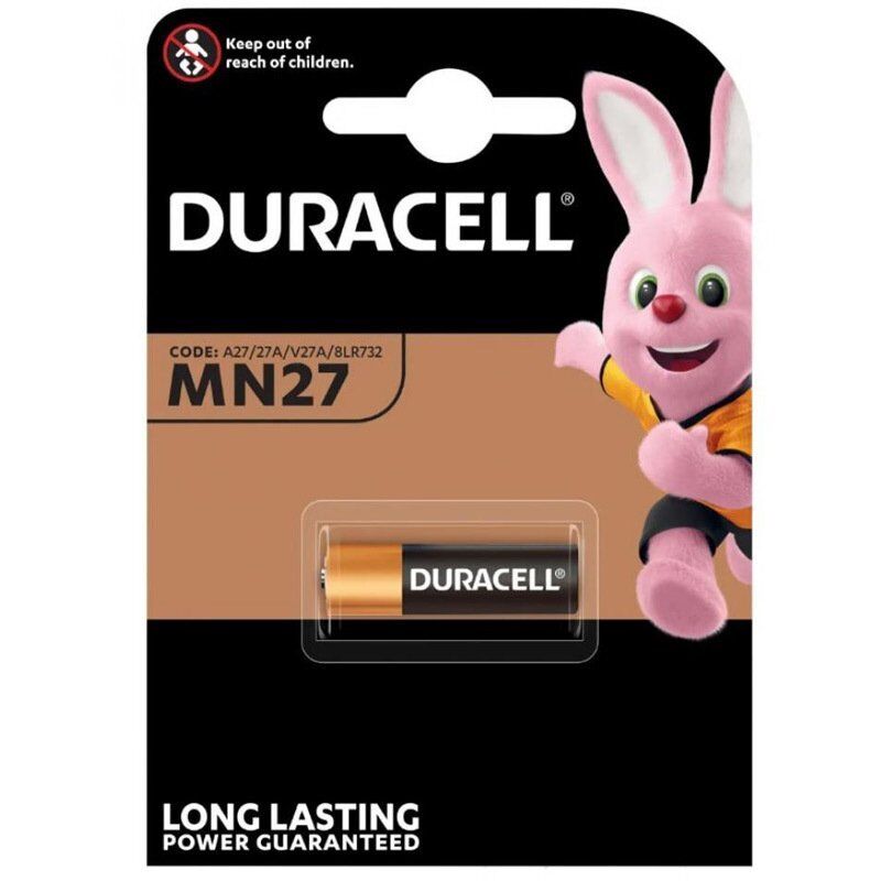 Duracell MN27 - 27A 12 Volt Pil (Tekli Paket)