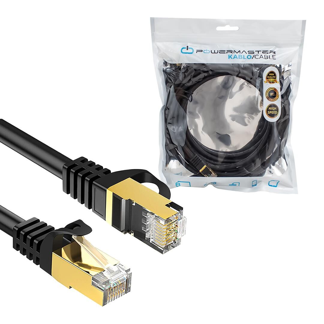Powermaster PMCAT720 Cat7 Kablo 20 Metre İnternet Kablosu